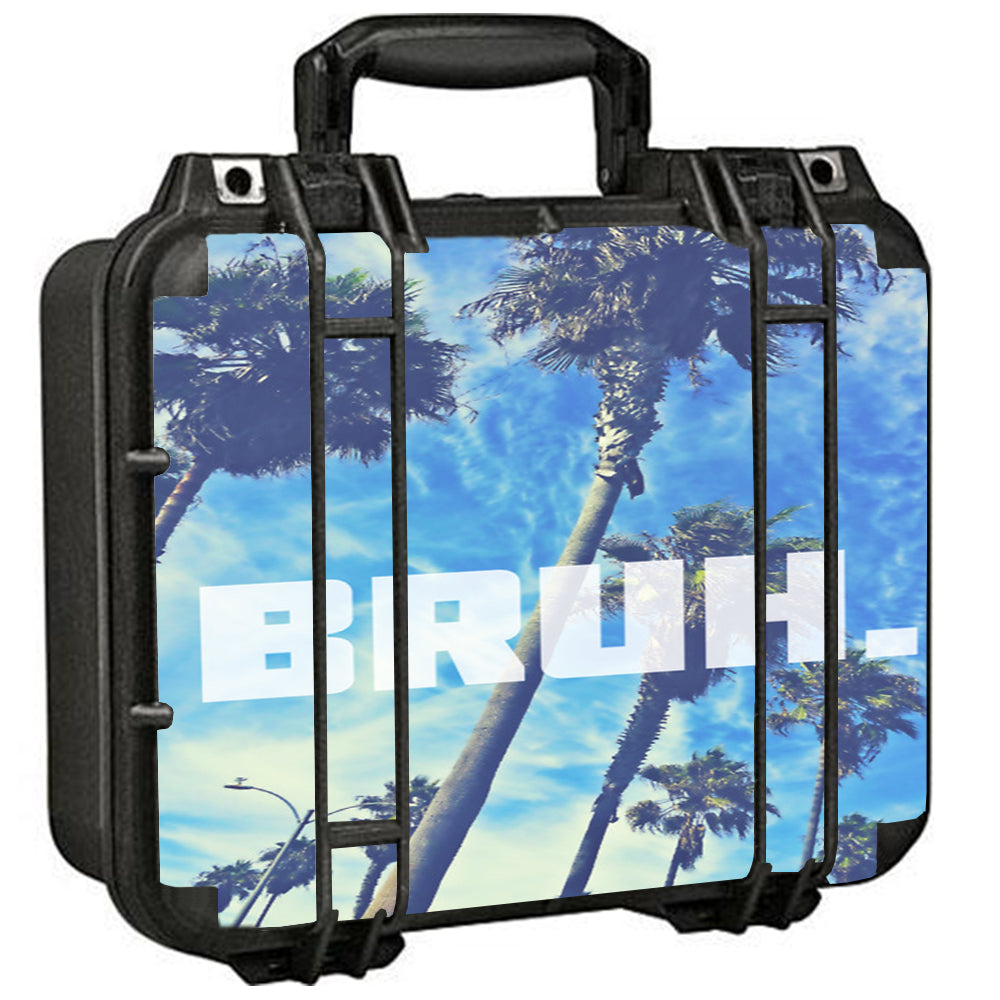  Bruh Palm Trees Pelican Case 1400 Skin