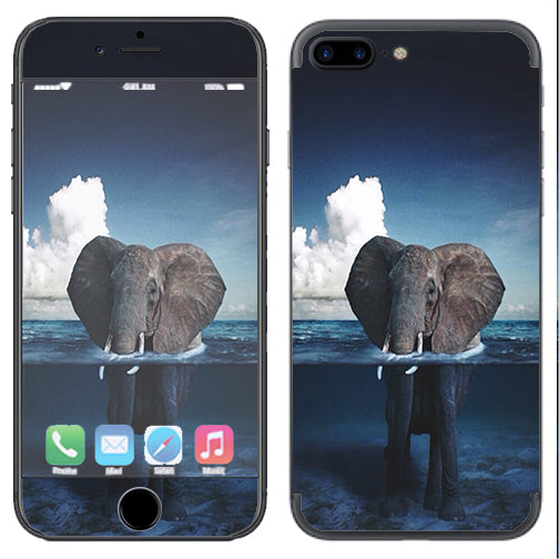  Elephant Under Water Apple  iPhone 7+ Plus / iPhone 8+ Plus Skin