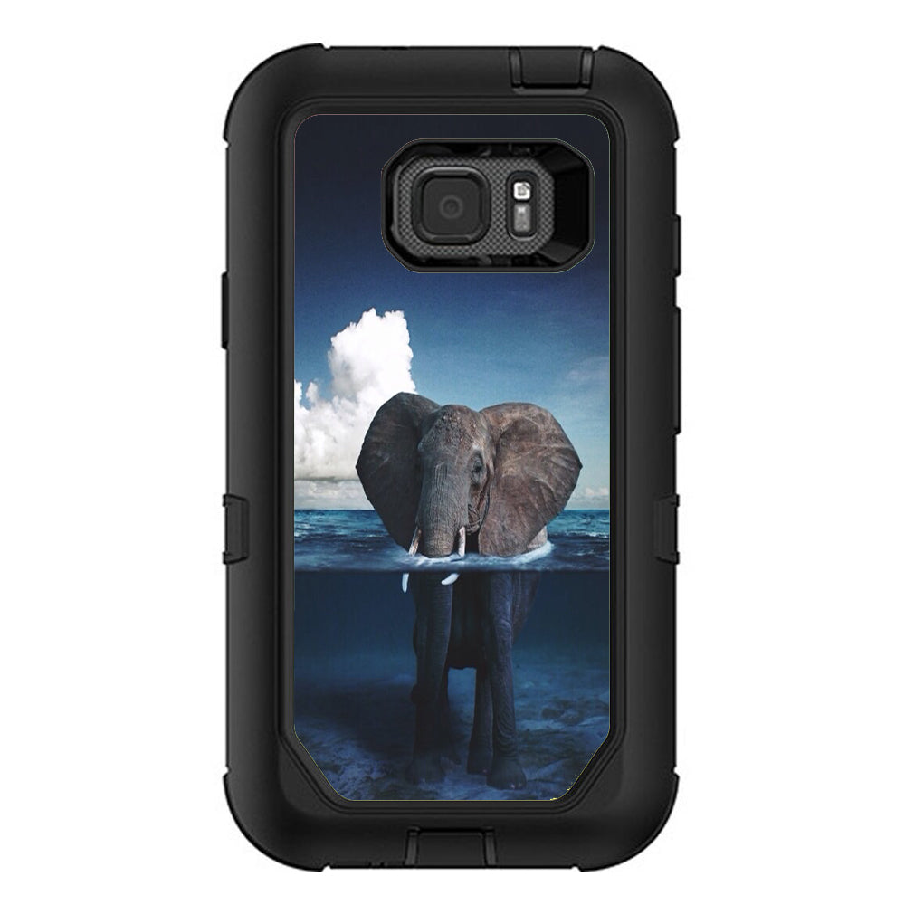  Elephant Under Water Otterbox Defender Samsung Galaxy S7 Active Skin