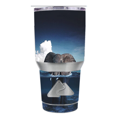  Elephant Under Water Ozark Trail 20oz Tumbler Skin