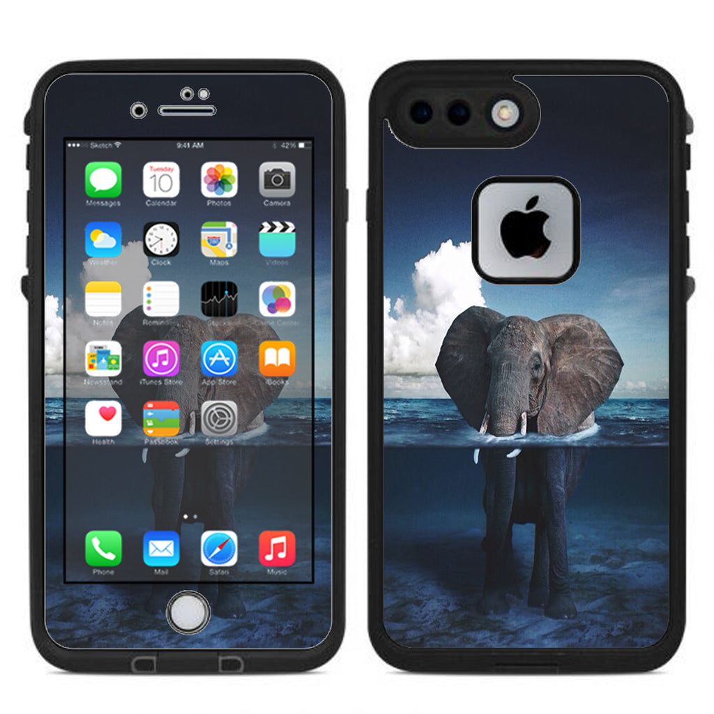  Elephant Under Water Lifeproof Fre iPhone 7 Plus or iPhone 8 Plus Skin