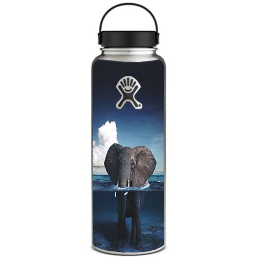  Elephant Under Water Hydroflask 40oz Wide Mouth Skin