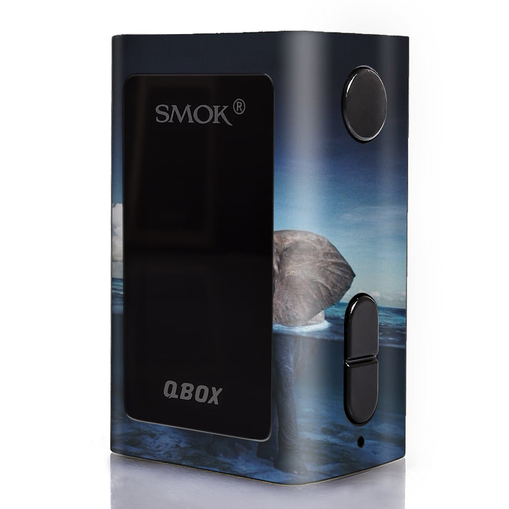  Elephant Under Water Smok Q-Box Skin