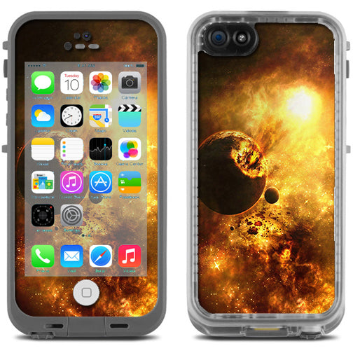  Atomic Clouds Space Planet Lifeproof Fre iPhone 5C Skin