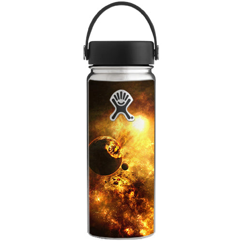  Atomic Clouds Space Planet Hydroflask 18oz Wide Mouth Skin
