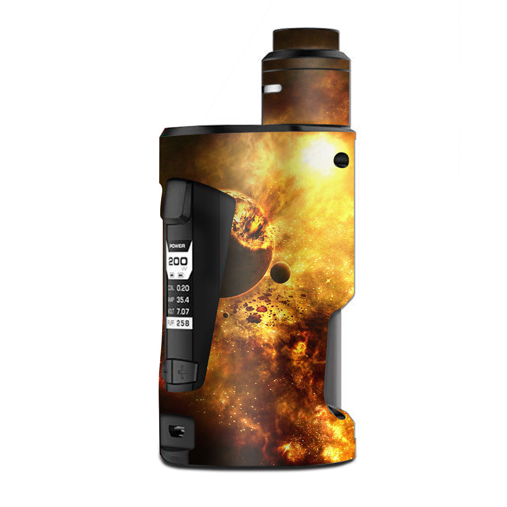  Atomic Clouds Space Planet G Box Squonk Geek Vape Skin