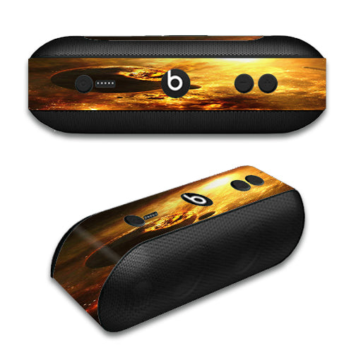  Atomic Clouds Space Planet Beats by Dre Pill Plus Skin