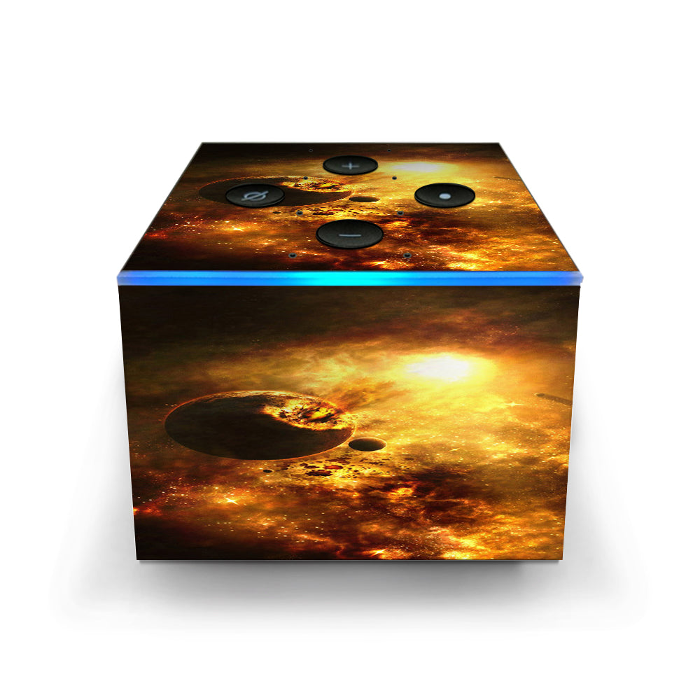  Atomic Clouds Space Planet Amazon Fire TV Cube Skin