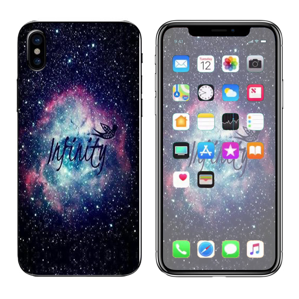 Infinity Galaxy Apple iPhone X Skin