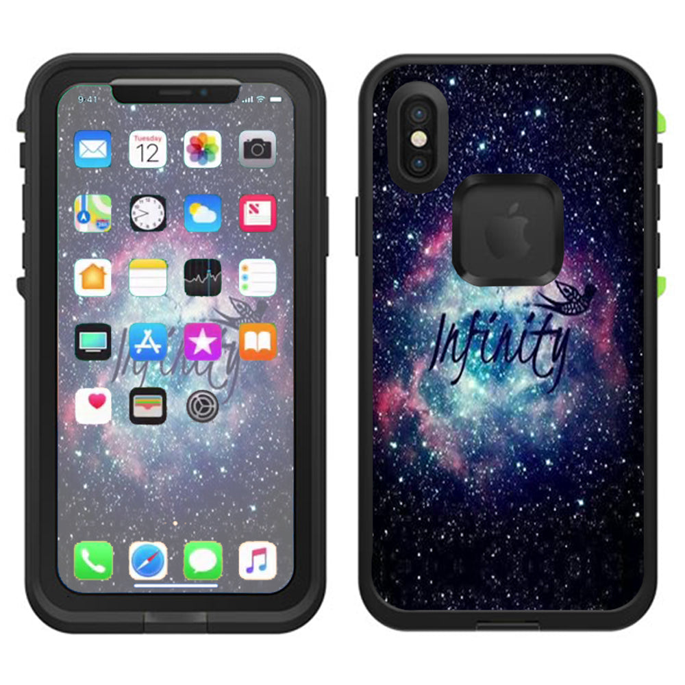  Infinity Galaxy Lifeproof Fre Case iPhone X Skin