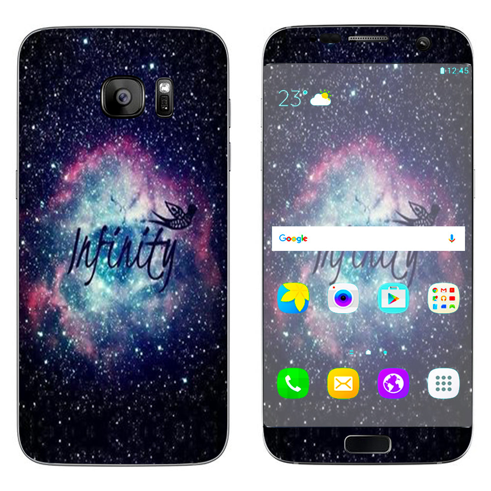  Infinity Galaxy Samsung Galaxy S7 Edge Skin