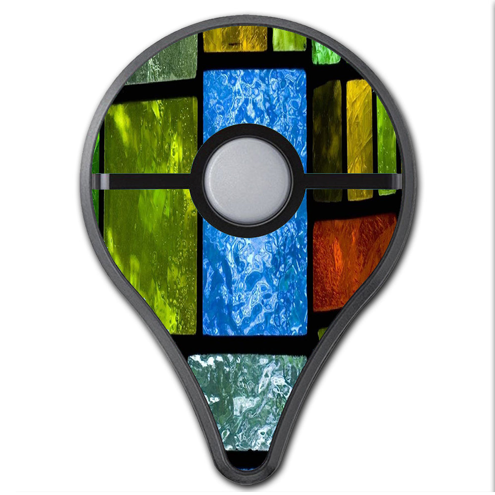  Colorful Stained Glass Pokemon Go Plus Skin