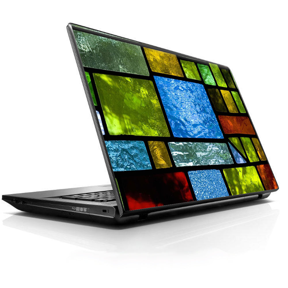  Colorful Stained Glass Universal 13 to 16 inch wide laptop Skin