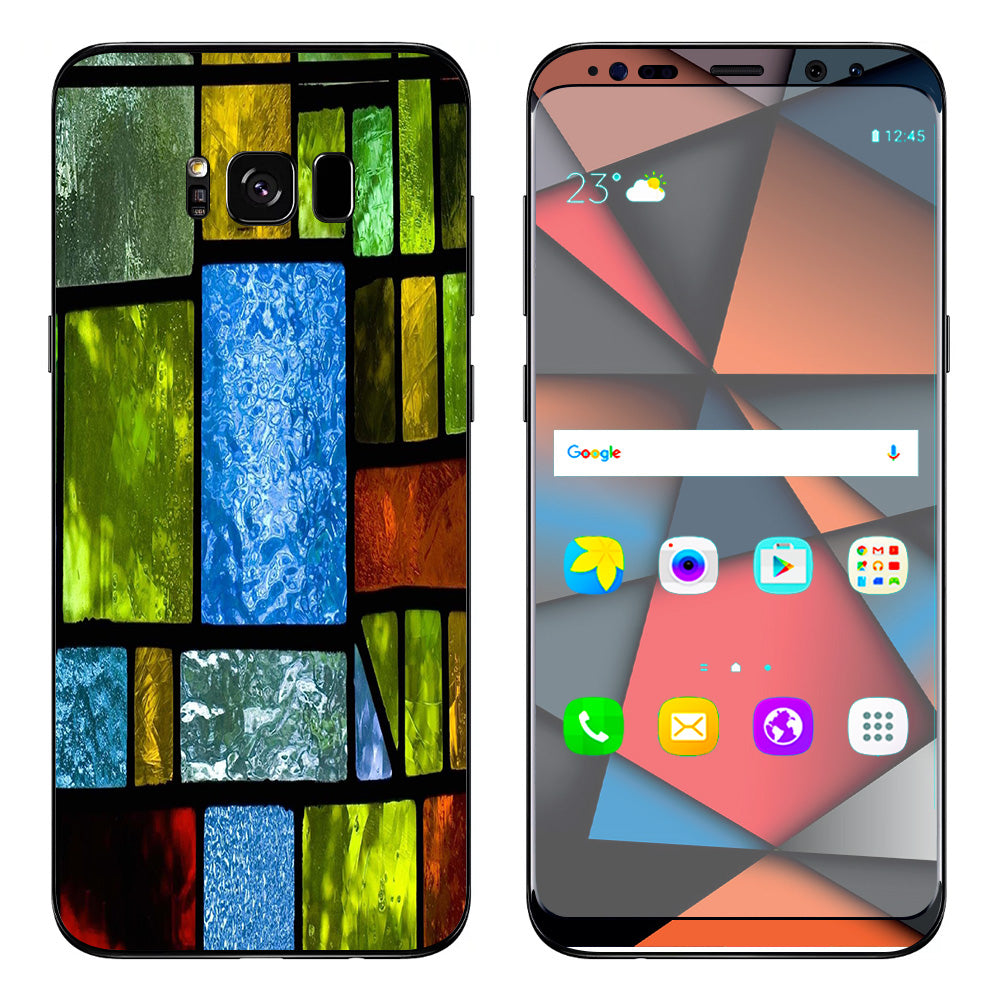  Colorful Stained Glass Samsung Galaxy S8 Skin