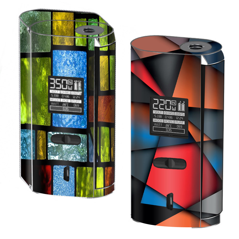  Colorful Stained Glass Smok GX2/4 350w Skin