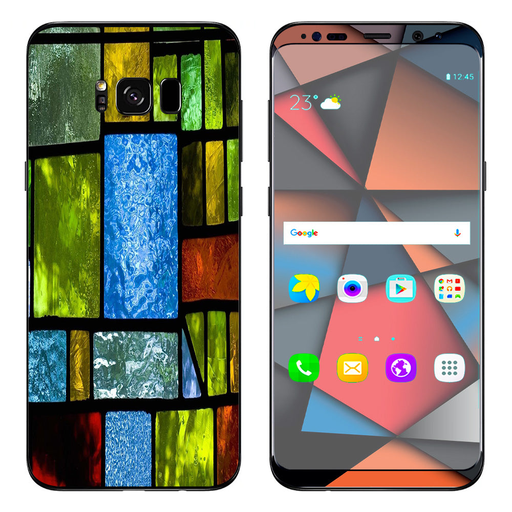  Colorful Stained Glass Samsung Galaxy S8 Plus Skin