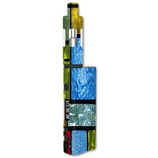  Colorful Stained Glass Kangertech Subox Nano Skin