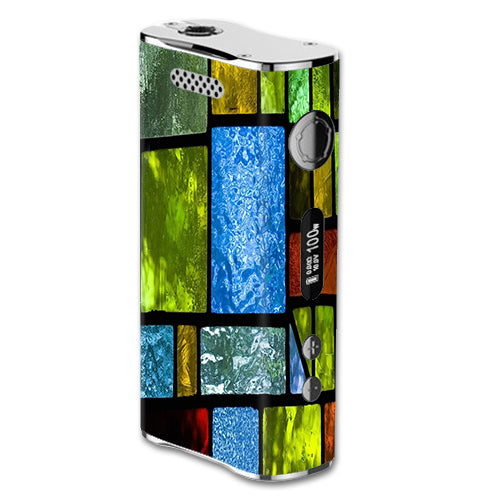  Colorful Stained Glass eLeaf iStick 100W Skin