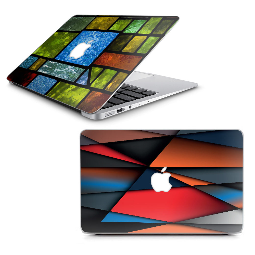  Colorful Stained Glass Macbook Air 11" A1370 A1465 Skin