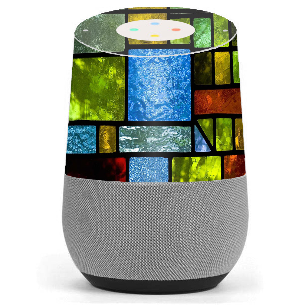  Colorful Stained Glass Google Home Skin