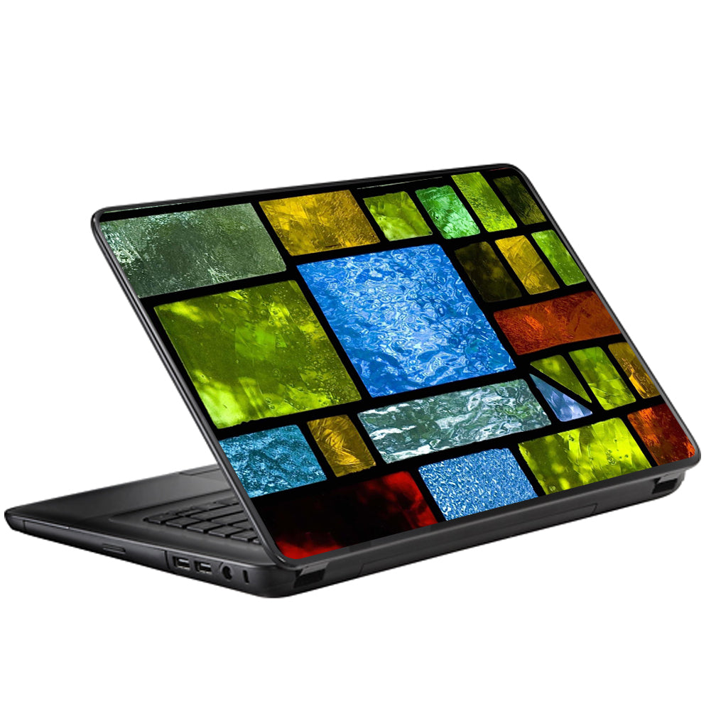  Colorful Stained Glass Universal 13 to 16 inch wide laptop Skin