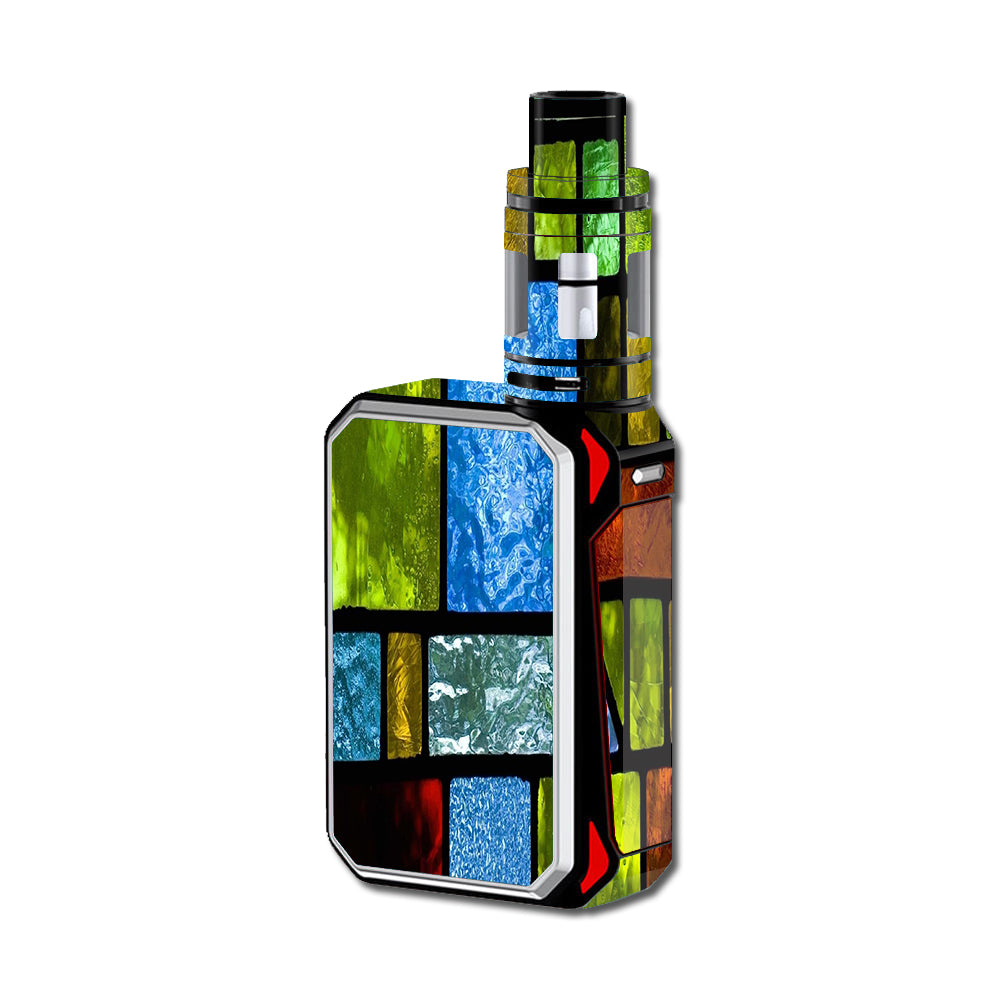  Colorful Stained Glass Smok G-Priv 220W Skin