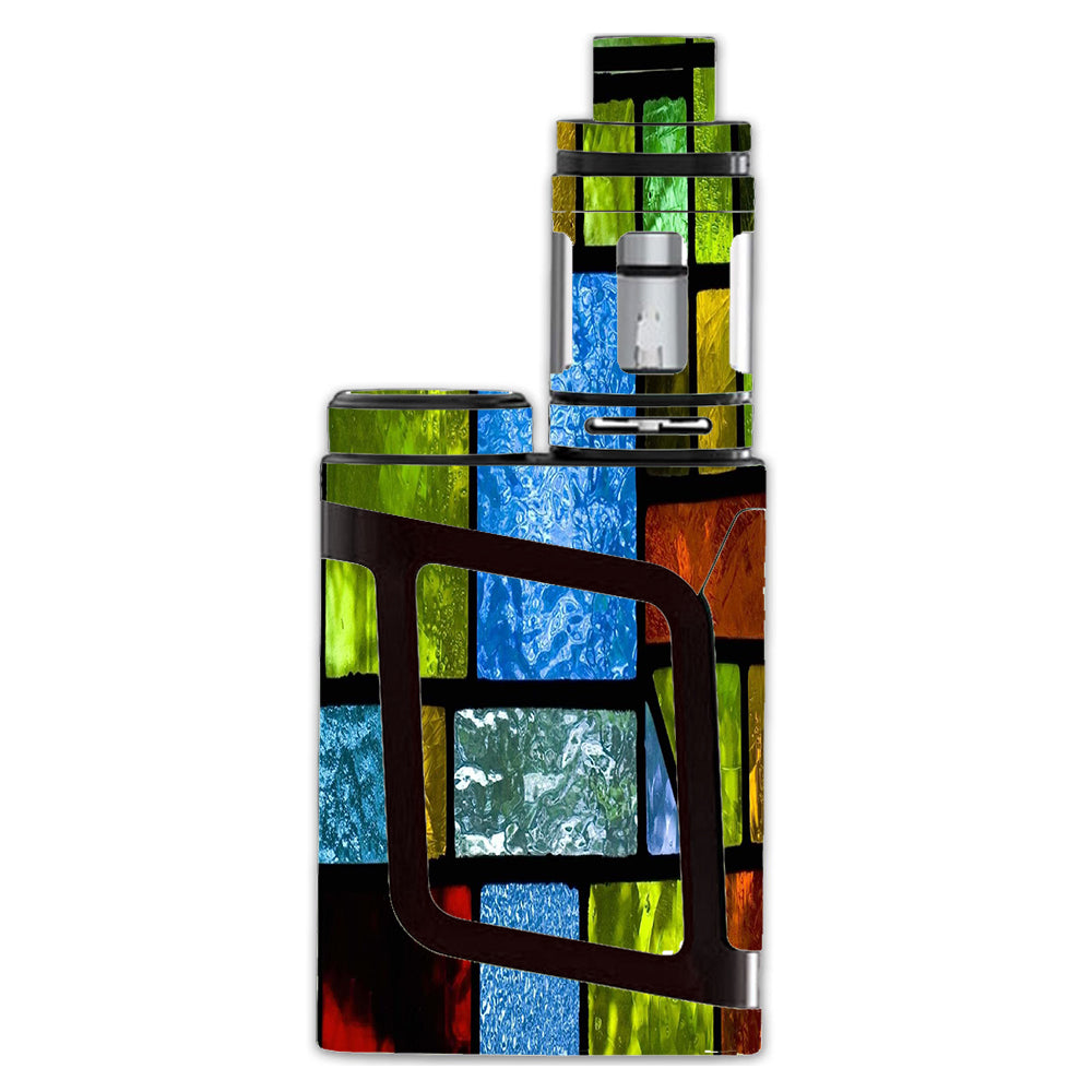  Colorful Stained Glass Smok Alien AL85 Skin