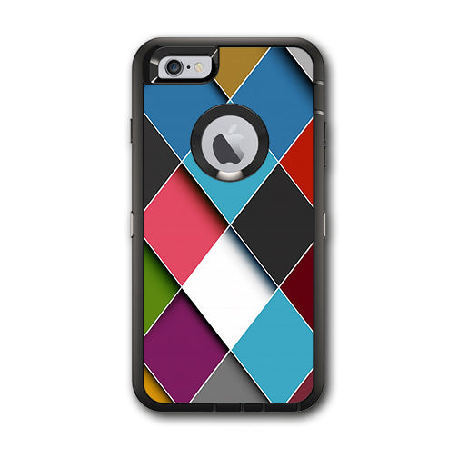  Colorful Geometry Pattern Otterbox Defender iPhone 6 PLUS Skin