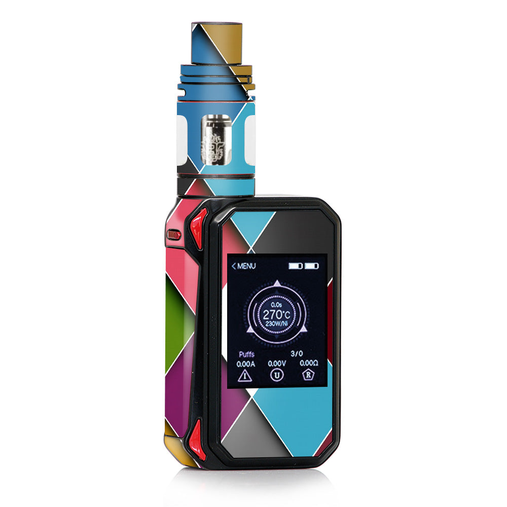  Colorful Geometry Pattern Smok G-priv 2 Skin