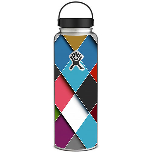  Colorful Geometry Pattern Hydroflask 40oz Wide Mouth Skin