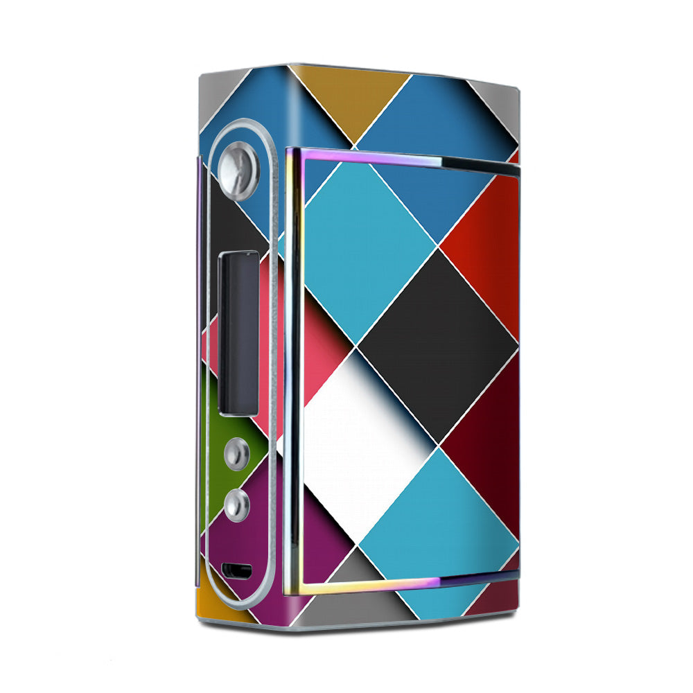  Colorful Geometry Pattern Too VooPoo Skin