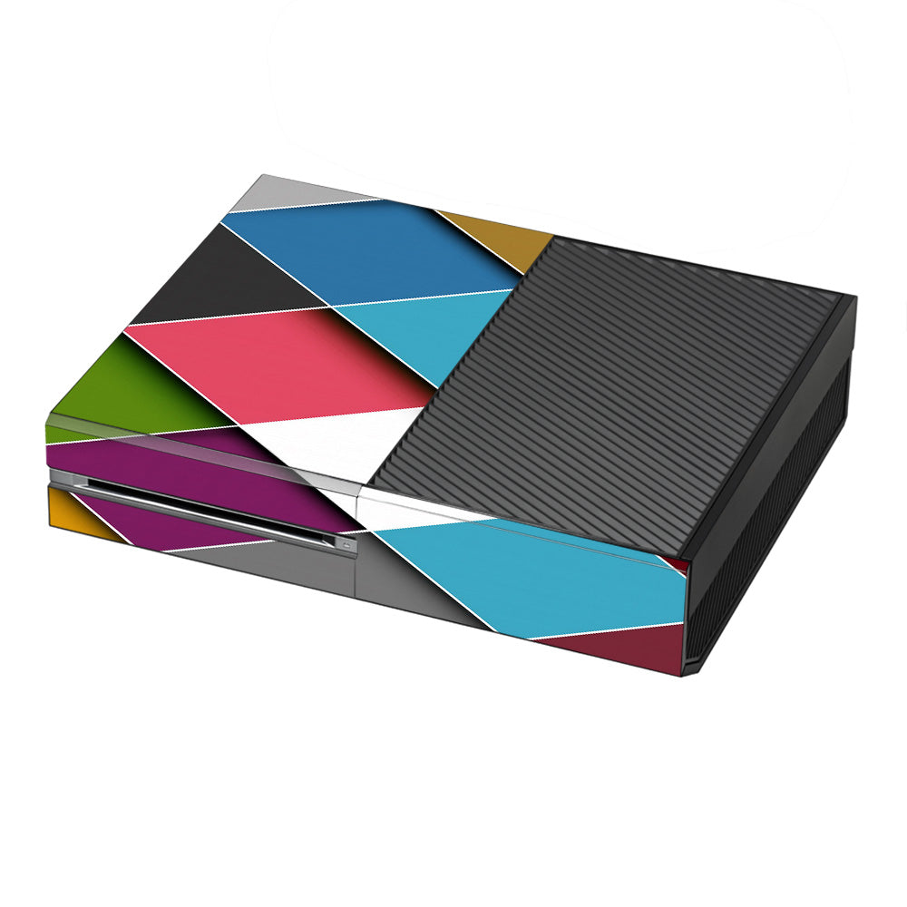  Colorful Geometry Pattern Microsoft Xbox One Skin