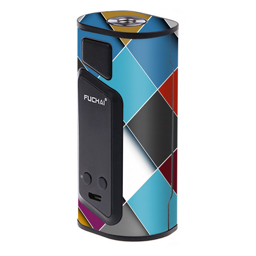  Colorful Geometry Pattern Sigelei Fuchai Duo-3 Skin
