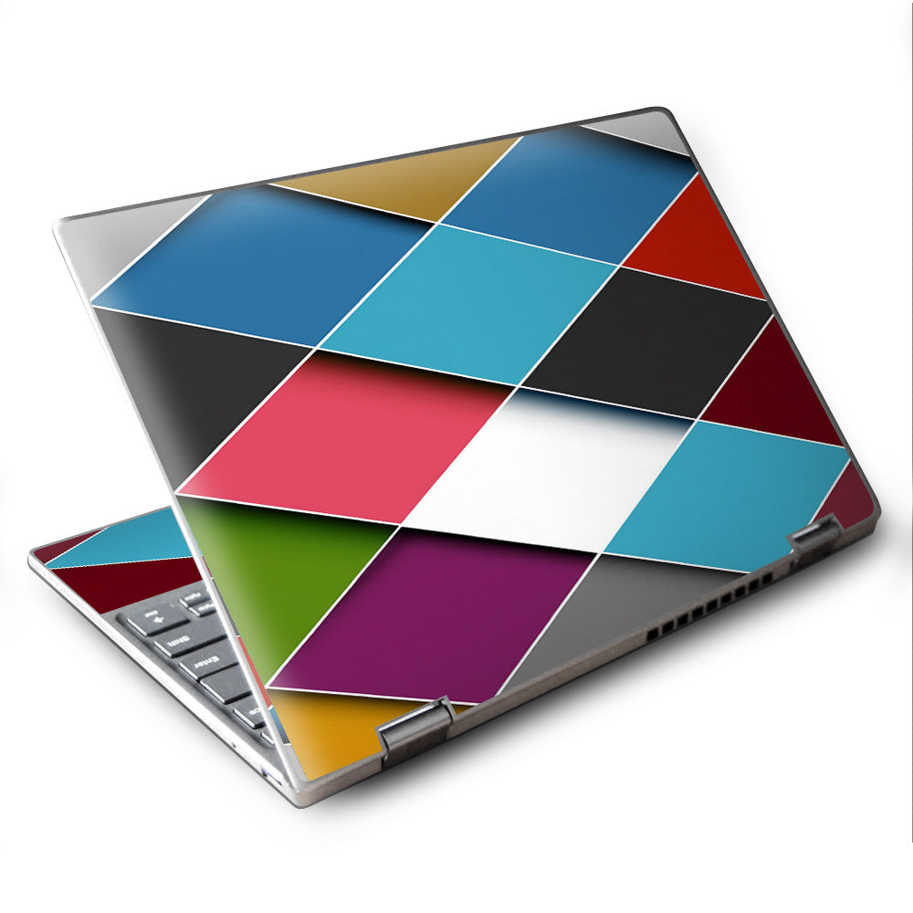  Colorful Geometry Pattern Lenovo Yoga 710 11.6" Skin