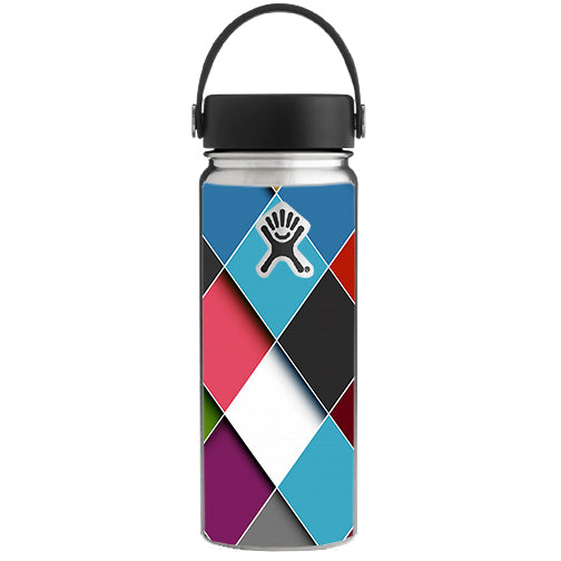  Colorful Geometry Pattern Hydroflask 18oz Wide Mouth Skin