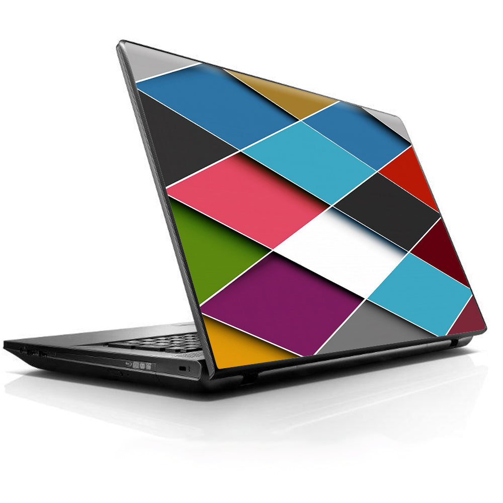  Colorful Geometry Pattern Universal 13 to 16 inch wide laptop Skin
