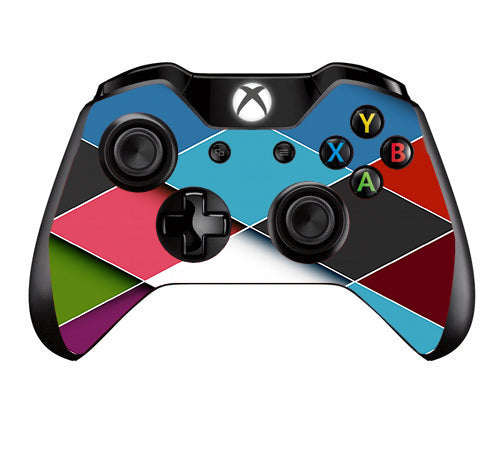  Colorful Geometry Pattern Microsoft Xbox One Controller Skin