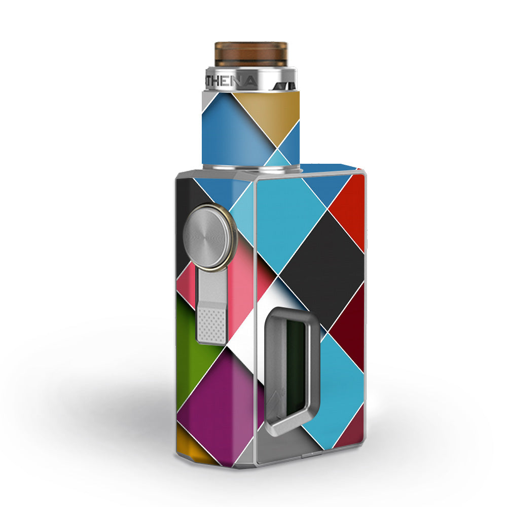  Colorful Geometry Pattern Geekvape Athena Squonk Skin