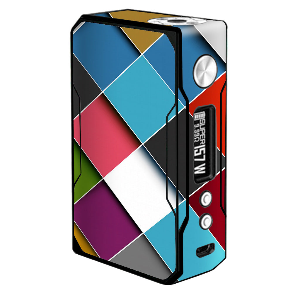  Colorful Geometry Pattern Voopoo Drag 157w Skin