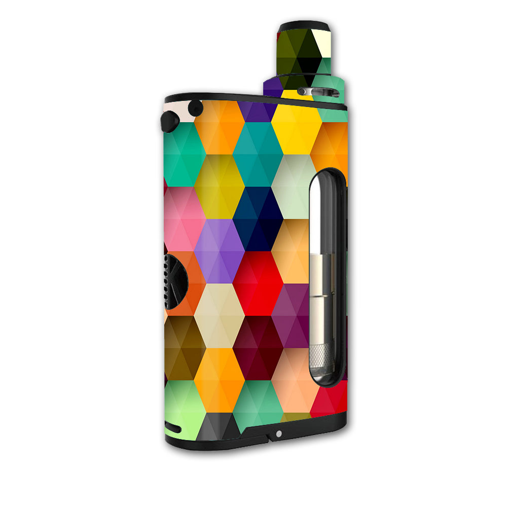  Colorful Geometry Honeycomb Kangertech Cupti Skin