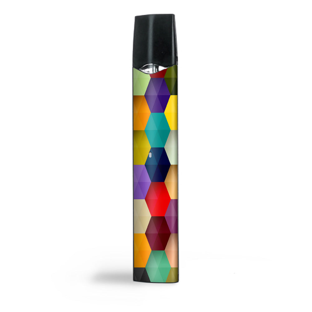  Colorful Geometry Honeycomb Smok Infinix Ultra Portable Skin
