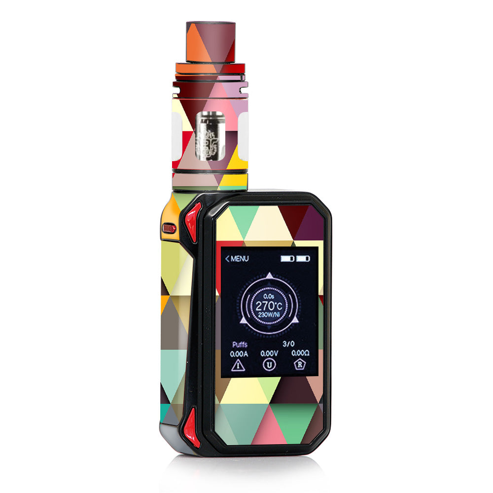  Colorful Triangles Pattern Smok G-priv 2 Skin