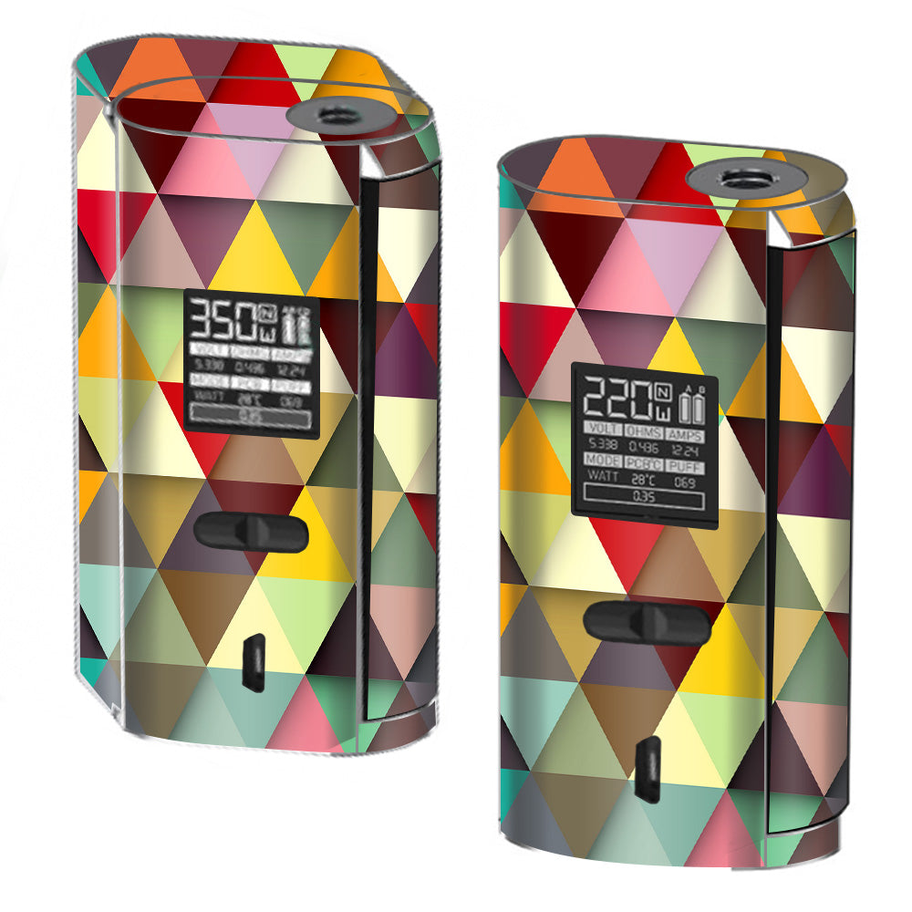  Colorful Triangles Pattern Smok GX2/4 350w Skin