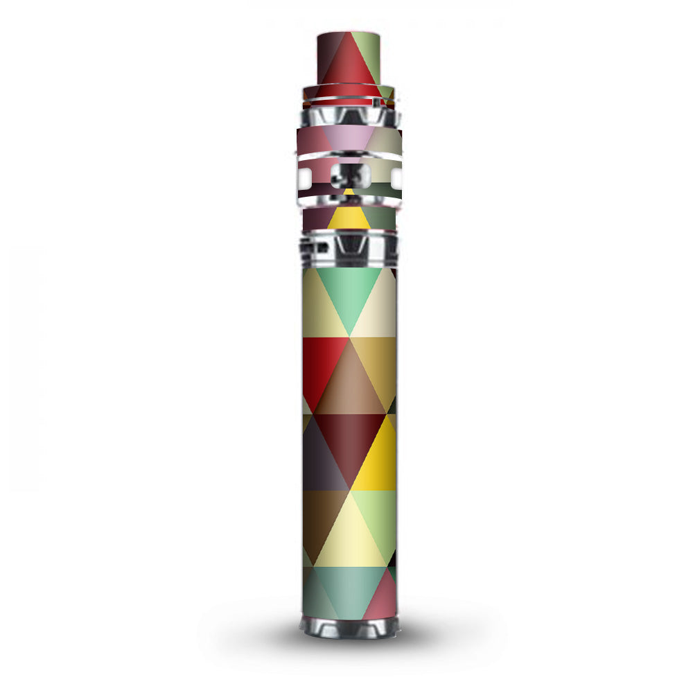  Colorful Triangles Pattern Stick Prince TFV12 Smok Skin