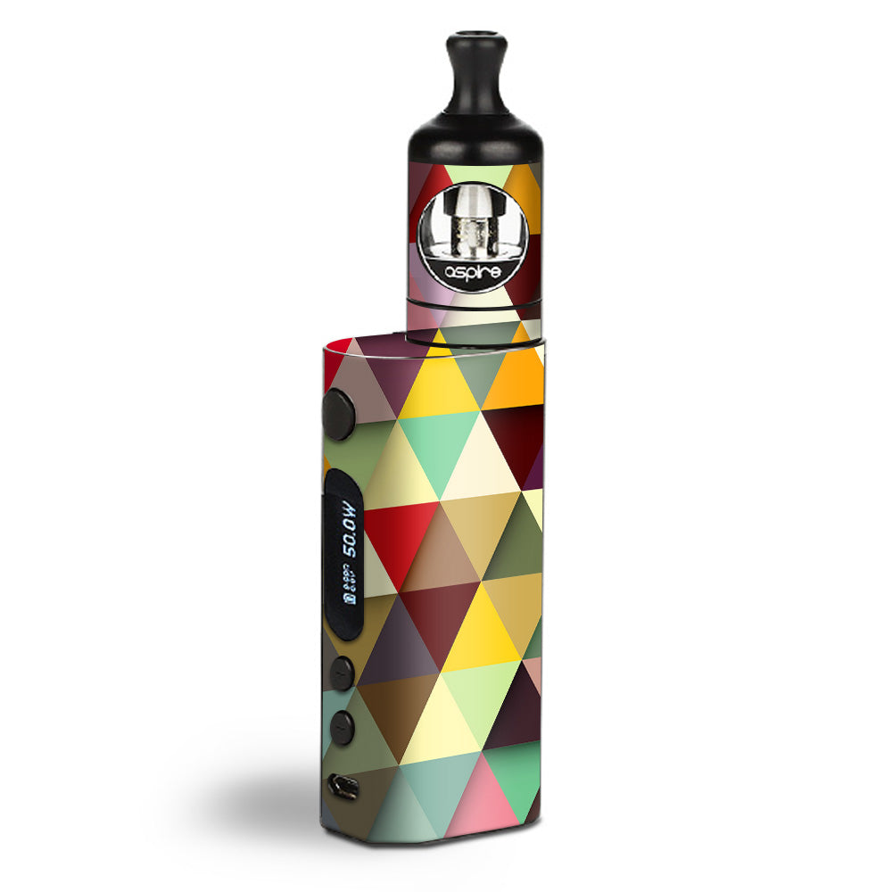 Colorful Triangles Pattern Aspire Zelos  Skin