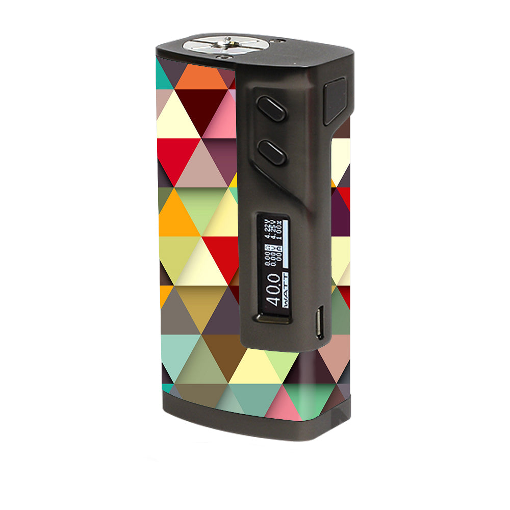  Colorful Triangles Pattern Sigelei 213W Skin