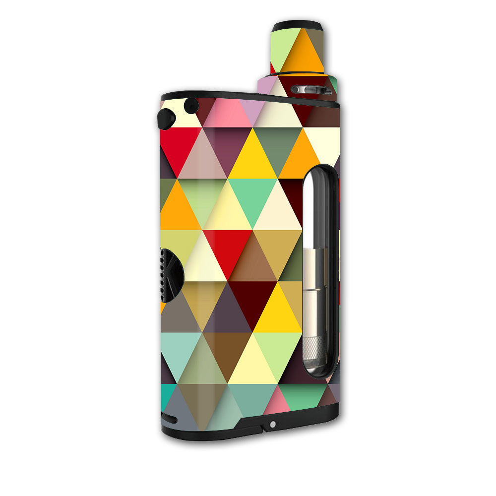  Colorful Triangles Pattern Kangertech Cupti Skin