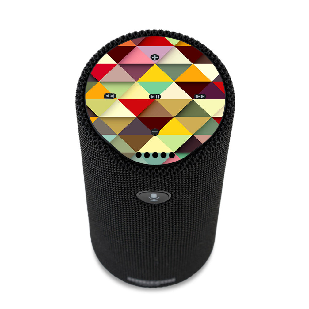  Colorful Triangles Pattern Amazon Tap Skin