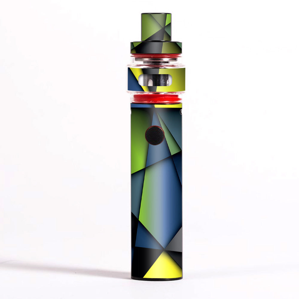  Green Blue Geometry Shapes Smok Pen 22 Light Edition Skin