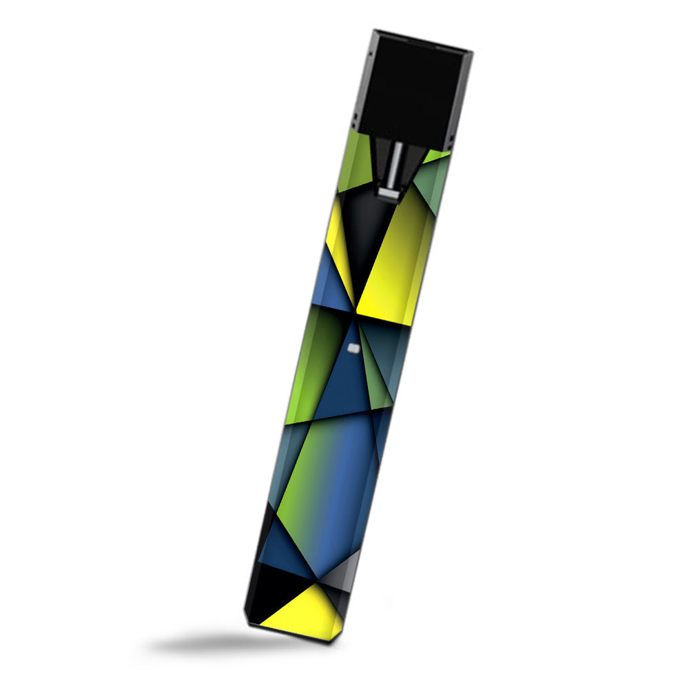  Green Blue Geometry Shapes Smok Fit Ultra Portable Skin